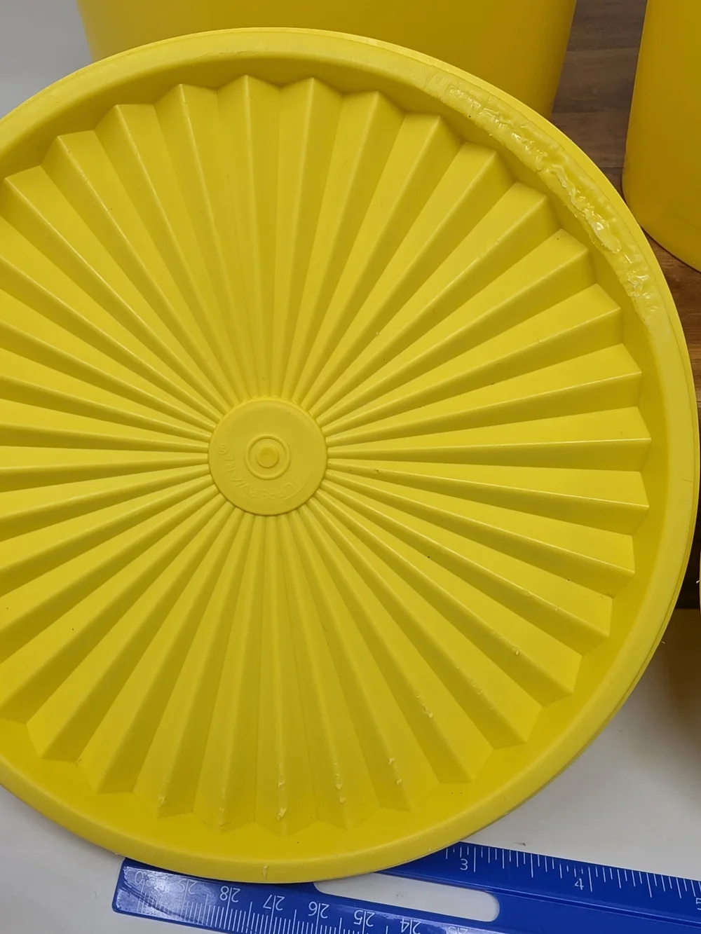 Tupperware Yellow Storage Canisters Set of 2